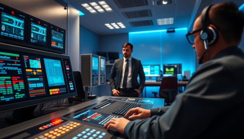 Alarmzentrale Steuerung