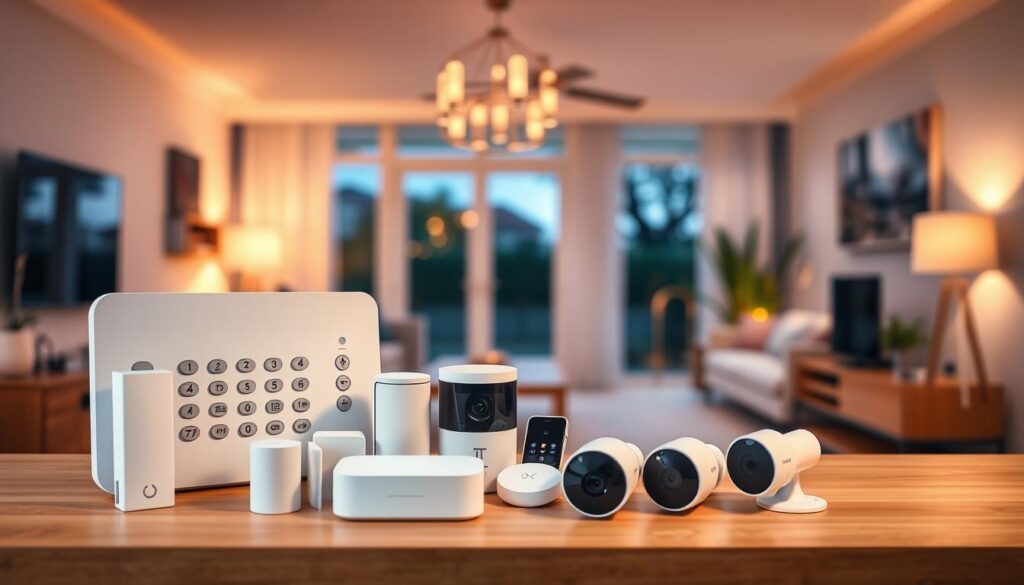 Smartes Alarmsystem Komponenten